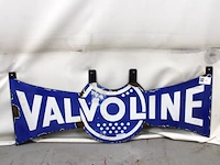Valvoline emaille paneel dubbelzijdig - afbeelding 1 van  6
