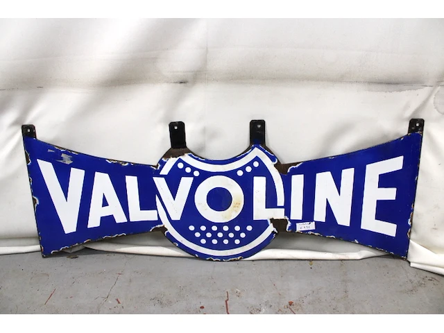 Valvoline emaille paneel dubbelzijdig - afbeelding 4 van  6