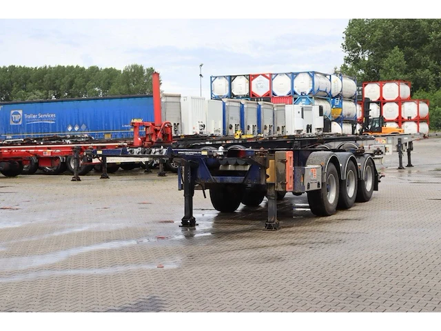 Van hool 20ft/30ft adr (ex/ii ex/iii fl at) bpw + drum alcoa galvanized liftaxle - afbeelding 1 van  1