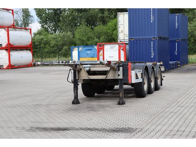 Van hool 20ft/30ft adr (ex/ii ex/iii fl at) bpw + drum alcoa galvanized liftaxle - afbeelding 1 van  1