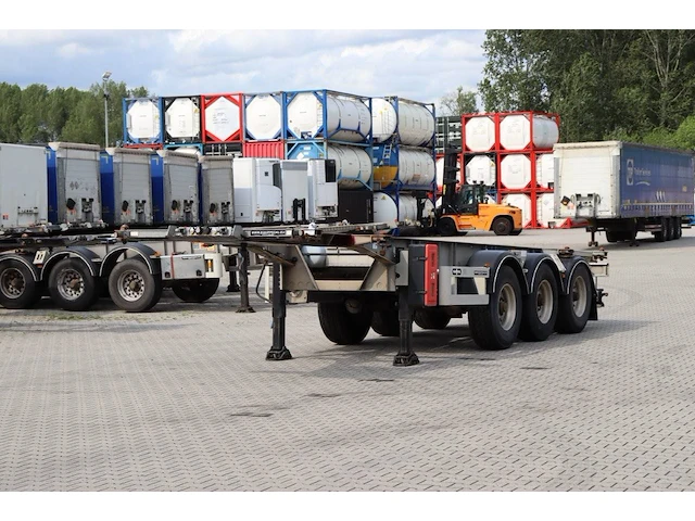 Van hool 20ft/30ft adr (ex/ii ex/iii fl at) bpw + drum alcoa galvanized liftaxle - afbeelding 1 van  1
