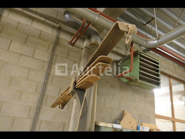 Vanden abelle inlegwerk figuurzaagmachine omgebouwd tot schuurmachine - afbeelding 2 van  13