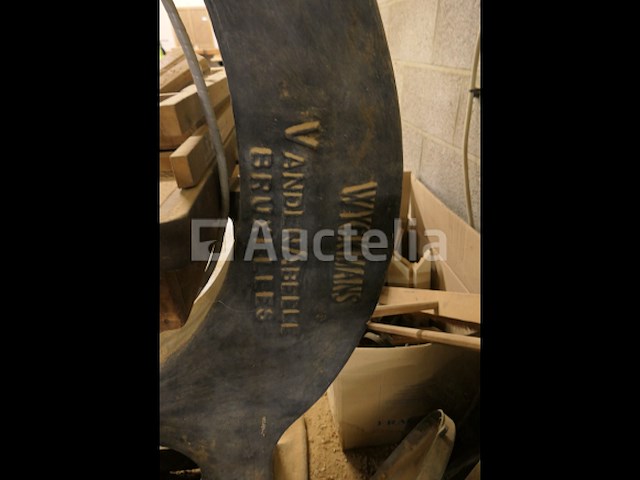 Vanden abelle inlegwerk figuurzaagmachine omgebouwd tot schuurmachine - afbeelding 5 van  13