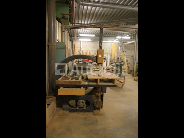 Vanden abelle inlegwerk figuurzaagmachine omgebouwd tot schuurmachine - afbeelding 8 van  13