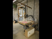 Vanden abelle inlegwerk figuurzaagmachine omgebouwd tot schuurmachine - afbeelding 9 van  13