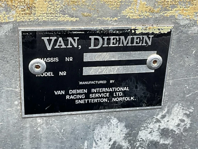 Vandiemen rf f first racewagen - afbeelding 13 van  25