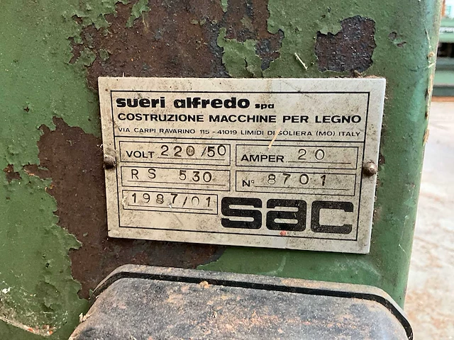 Vandiktebank sac rs/530 - afbeelding 5 van  8