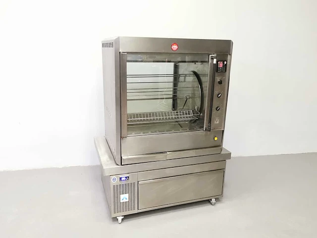 Vanguard ovens - co62-13 - - rotisserie grill en gekoelde tafel - afbeelding 2 van  3