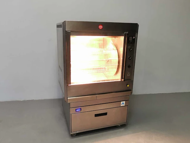 Vanguard ovens - co62-13 - rotisserie grill en gekoelde tafel - afbeelding 1 van  3