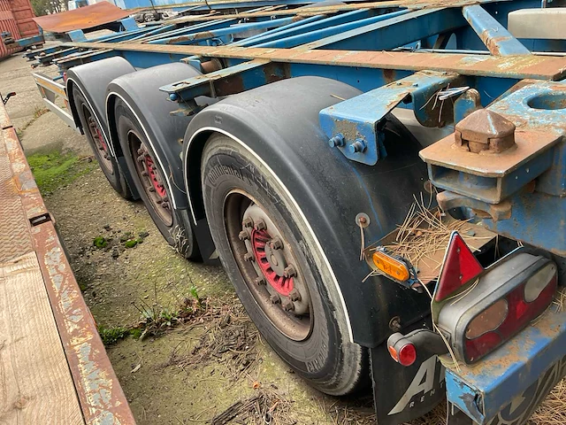Vanhool container chassis - afbeelding 9 van  10