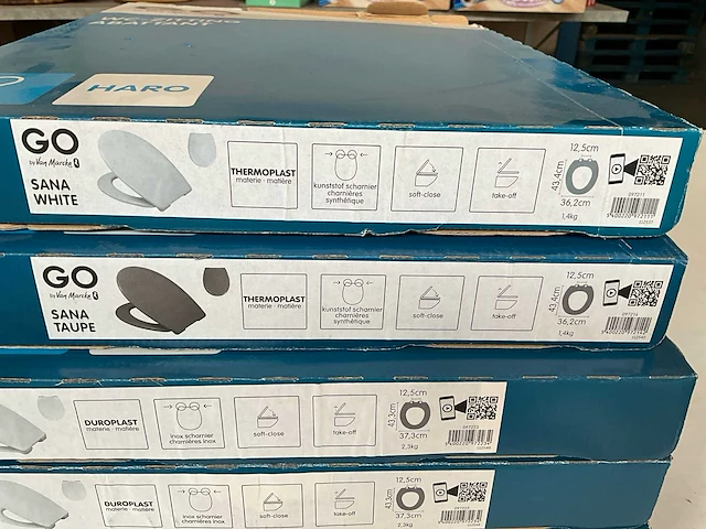 Vanmarcke diverse toiletbrillen (9x) - afbeelding 5 van  7