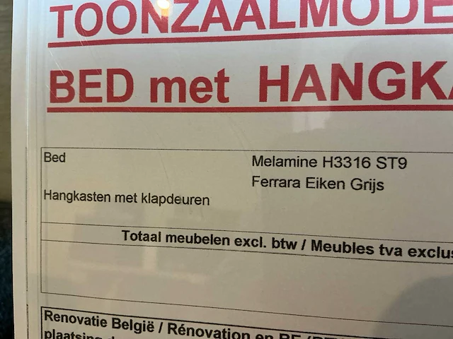 Vareno - bed met hangkasten - afbeelding 13 van  22