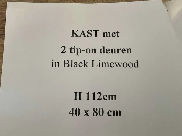 Vareno - zwarte kast - afbeelding 8 van  8