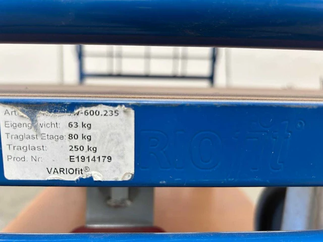 Variofit - sw-600.235 - etagewagen (2x) - afbeelding 6 van  6