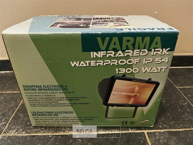Varma infrarood verwarming 1300 watt - afbeelding 1 van  4