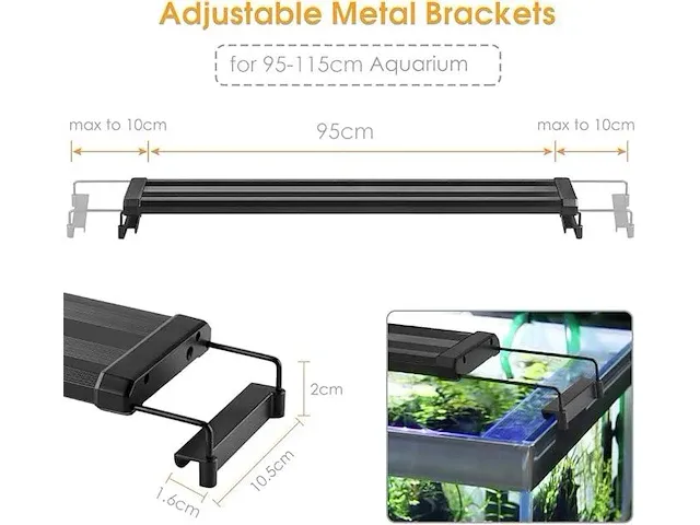 Varmhus led-aquariumverlichting - afbeelding 2 van  3