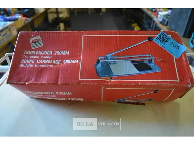 Varo tegelsnijder 250mm - afbeelding 1 van  2