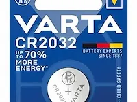 Varta knoopcel cr2032 20 verpakkingen - afbeelding 1 van  1