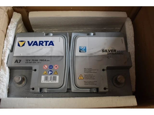 Varta lead acid start stopg 70 ah autobatterij - afbeelding 2 van  2