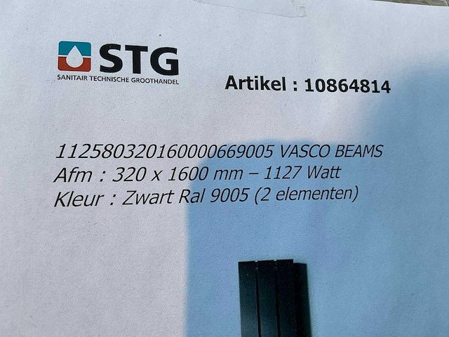 Vasco beams radiator - afbeelding 2 van  3