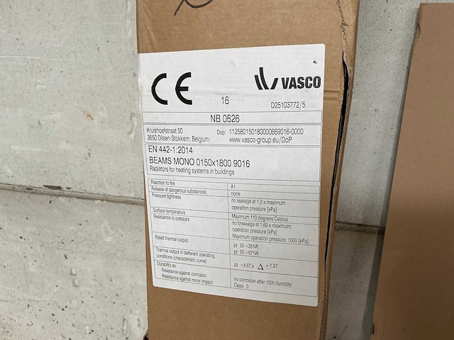 Vasco beamsmono radiator - afbeelding 3 van  3
