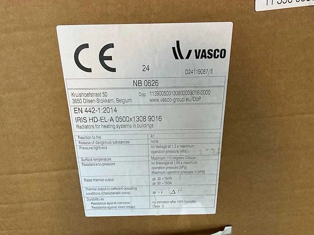Vasco iris hd-el elektrische radiator - afbeelding 9 van  9