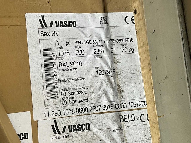 Vasco radiator (3x) - afbeelding 4 van  4