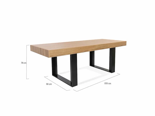 Vaste eettafels - 225cm - afbeelding 6 van  8