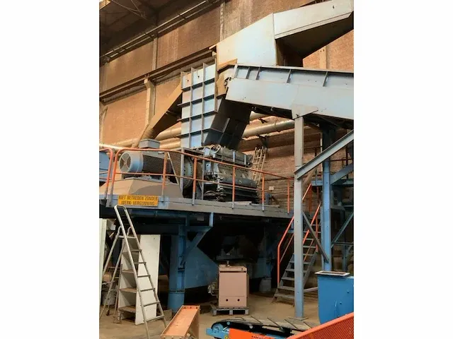 Vaste installatie industriële metaal- shredder en sorteerden - afbeelding 20 van  43