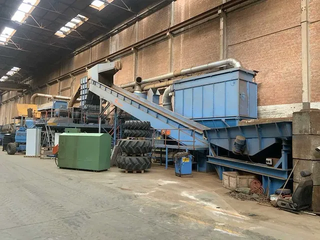Vaste installatie industriële metaal- shredder en sorteerden - afbeelding 12 van  43