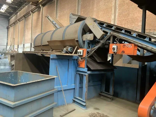 Vaste installatie industriële metaal- shredder en sorteerden - afbeelding 23 van  43