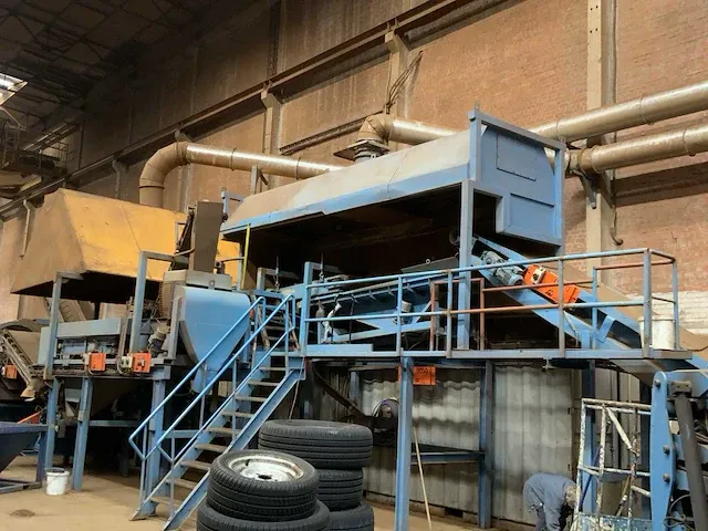 Vaste installatie industriële metaal- shredder en sorteerden - afbeelding 39 van  43