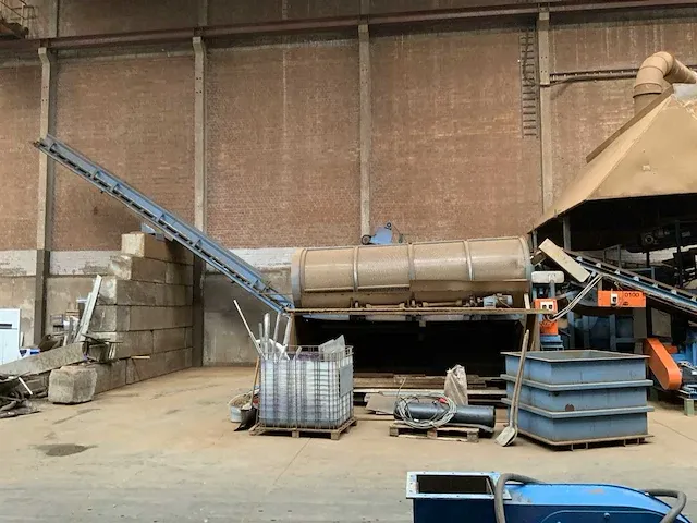 Vaste installatie industriële metaal- shredder en sorteerden - afbeelding 40 van  43