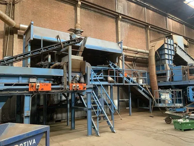 Vaste installatie industriële metaal- shredder en sorteerden - afbeelding 42 van  43