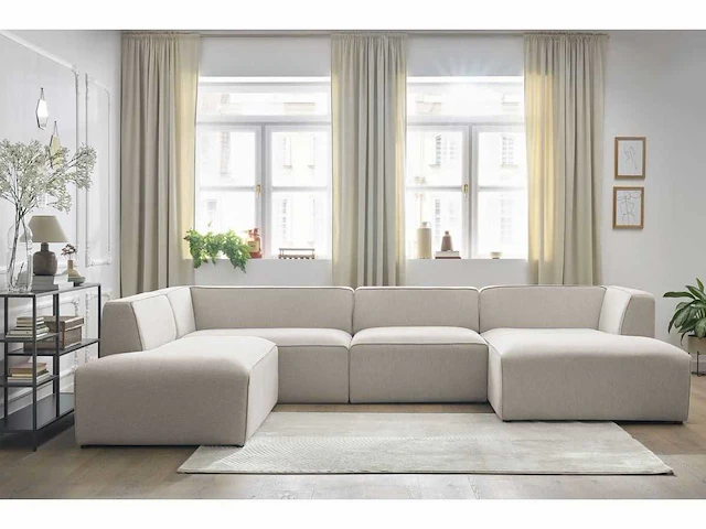 Vaste panoramische bank - gemêleerde stof - afbeelding 8 van  11