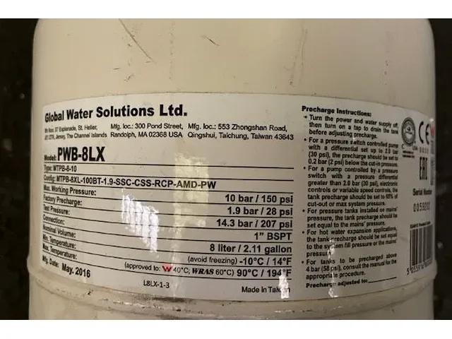 Vat global water - afbeelding 2 van  3
