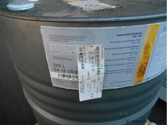 Vat olie 206l atf 134 - afbeelding 2 van  2