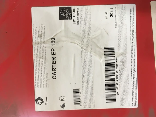 Vat olie 208 l carter ep 150 - afbeelding 2 van  3