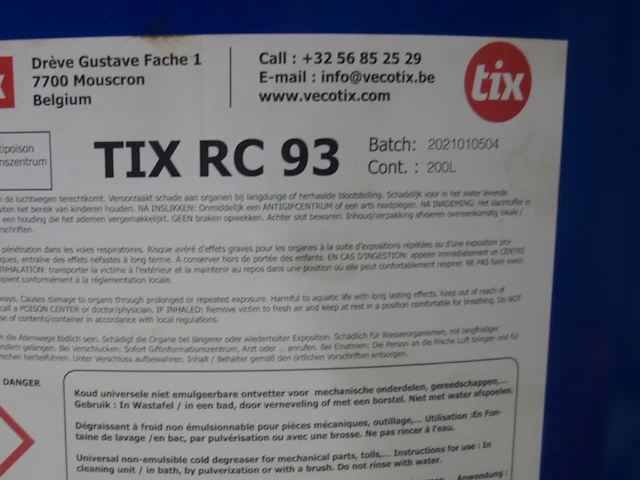 Vat vecotix + lekbak - afbeelding 5 van  5