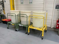 Vaten transportwagen (3x)