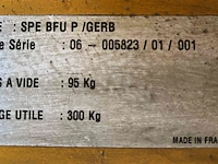 Vatenkantelaar 300kg - afbeelding 3 van  4