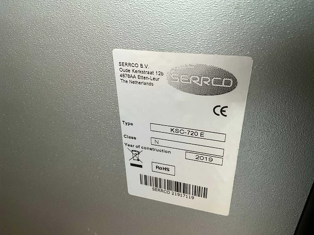 Vatenkoeler serrco ksc-720e - afbeelding 5 van  5