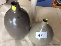 Vazen aardewerk 3stuks - afbeelding 2 van  3