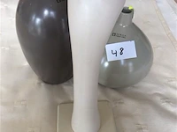 Vazen aardewerk 3stuks - afbeelding 3 van  3