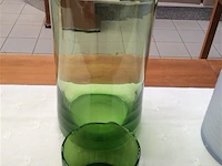 Vazen gekleurd ( groen) - afbeelding 1 van  3