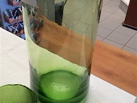Vazen gekleurd ( groen) - afbeelding 2 van  3