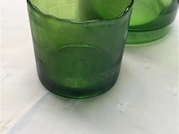 Vazen gekleurd ( groen) - afbeelding 3 van  3