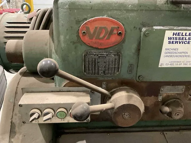 Vdf draaibank - afbeelding 6 van  11