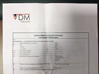 Vdm - 2024 - dieplader - auto aanhanger - afbeelding 4 van  12