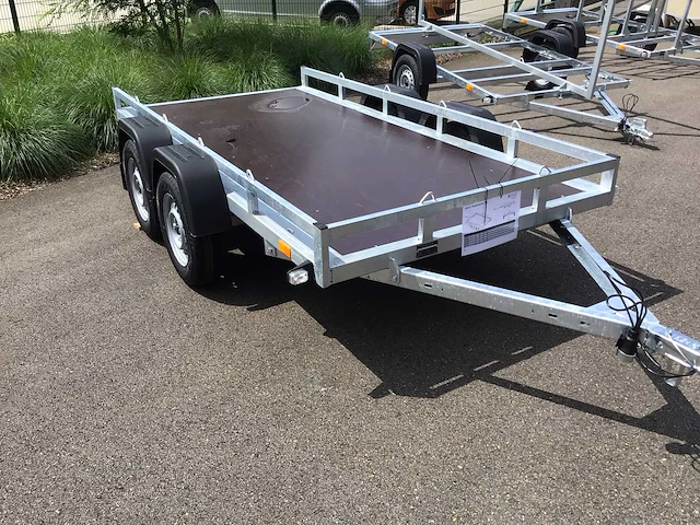 Vdm flatbed auto aanhangwagen - afbeelding 1 van  4